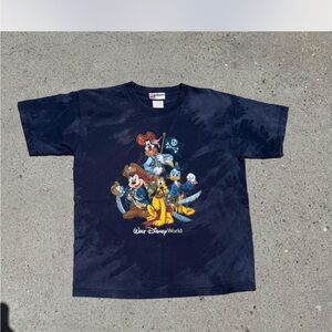 Disney Kids Dark Blue Adventure Graphic Tee